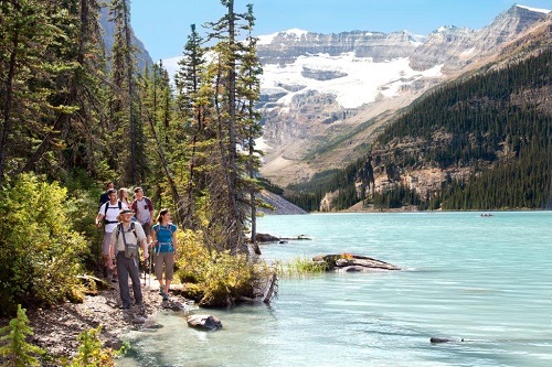 Fairmont Chateau Lake Louise  guided hike